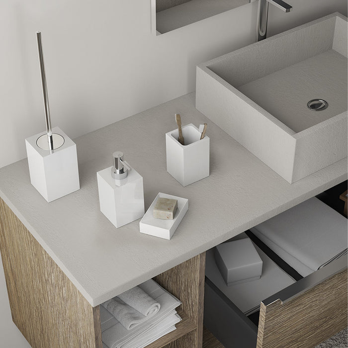 GEDY SF330200300 SOFIA Escobillero Blanco