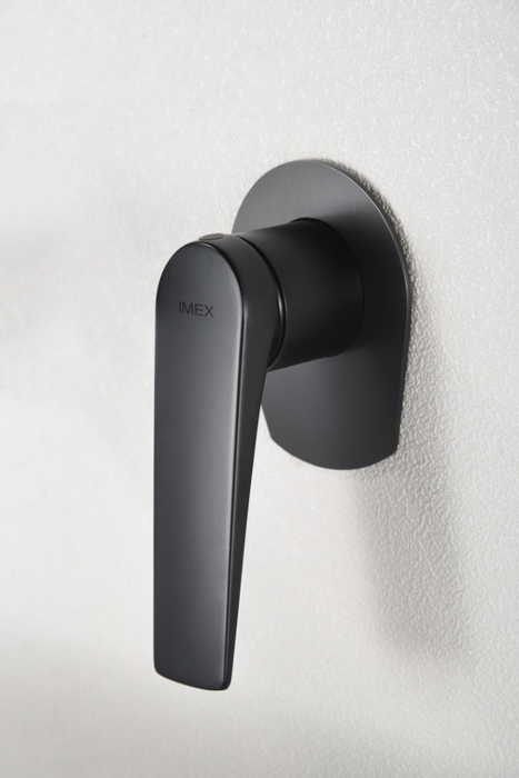IMEX GLD055/NG DELOS Monomando Empotrado Lavabo Negro Mate