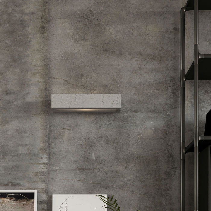 SOLLUX SL.0992 Lámpara de Pared VEGA 30 Hormigón