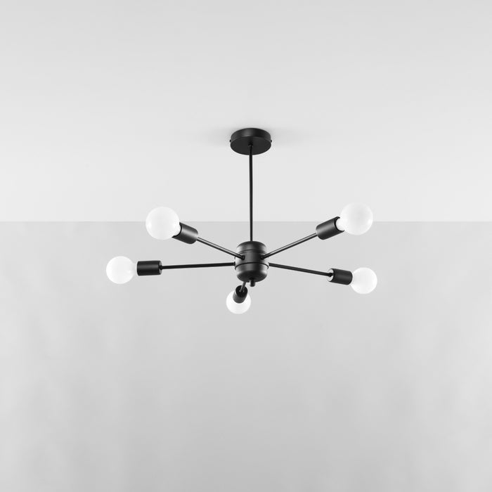 SOLLUX SL.1022 Araña LANGO 5 Negro