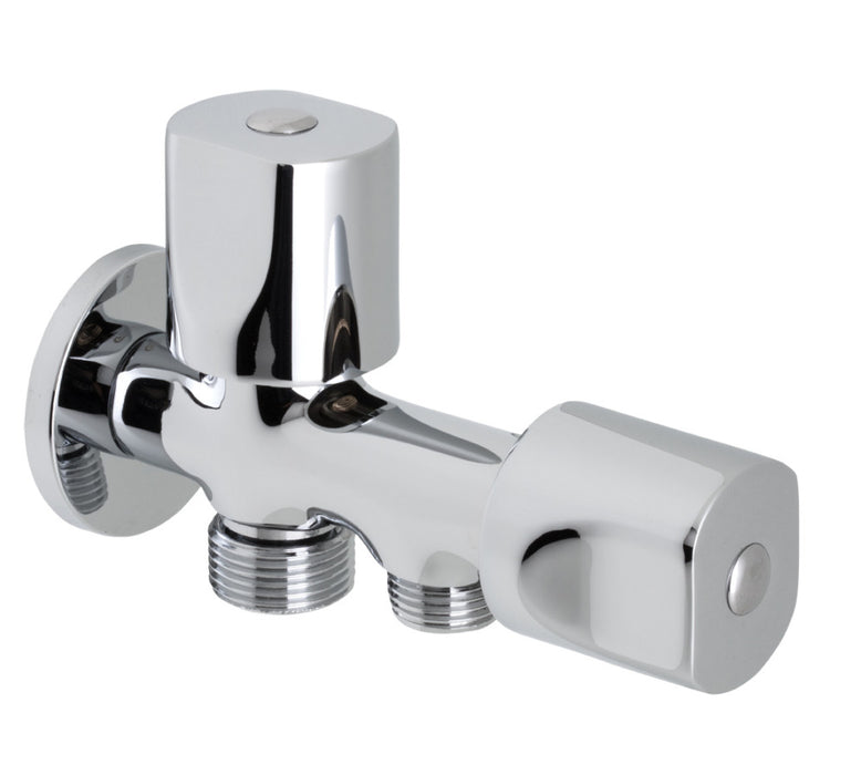 GENEBRE 1023 04 Double Combinable Faucet 1/2"-3/4" and 1/2"
