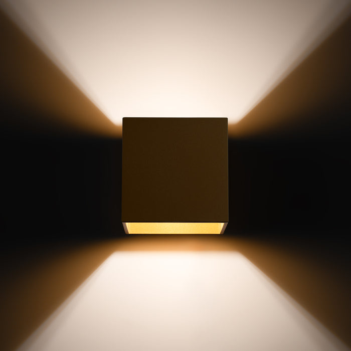 SOLLUX Sl.1183 QUAD Lámpara de Pared G9 Dorado
