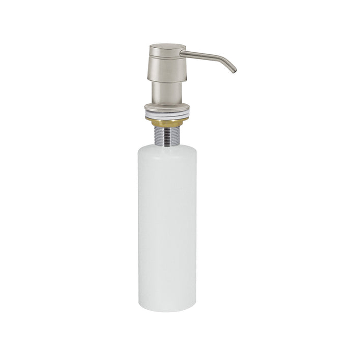 TRES 13474110AC COCINA Dispensador de Jabón Empotrado a Encimera Color Acero
