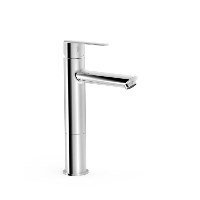 TRES 181217 LEX-ALP Single-Handle High Sink Faucet Chrome