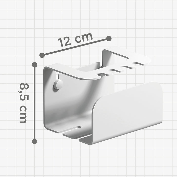 SONIA 184903 QUICK White Brush Holder Support