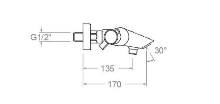 RAMONSOLER 3339S TERMODRAKO Thermostatic Bathtub Faucet Without Equipment