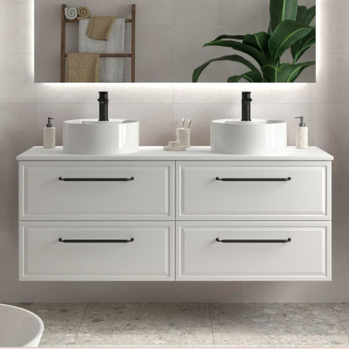 SALGAR 121835 RUNA Mueble+Lavabo LISBOA 120cm Blanco Mate