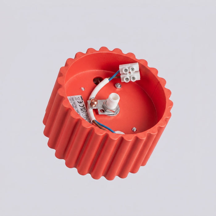 SOLLUX SL.2421 Plafón AURA 1 rojo Gx53