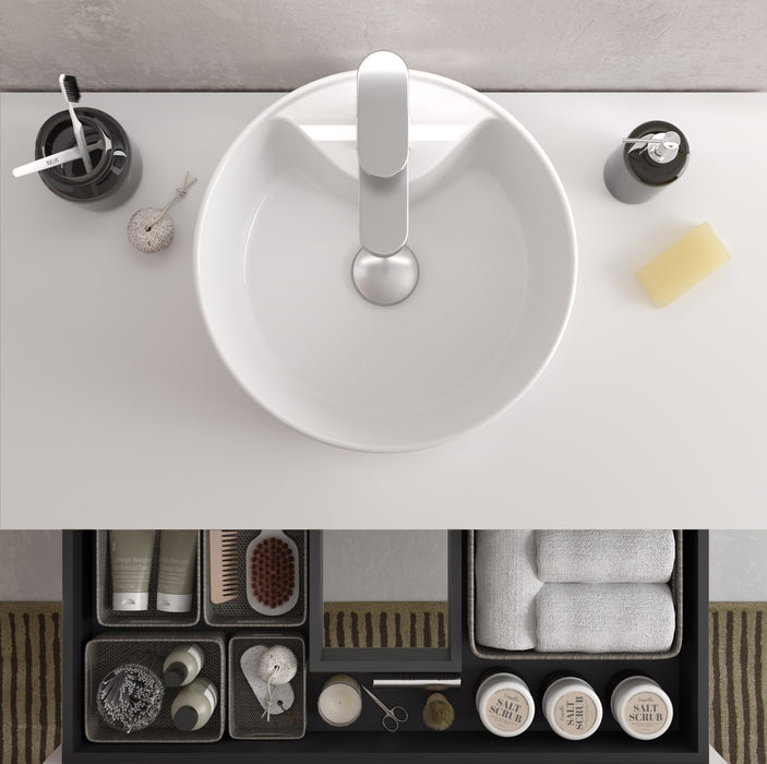 SALGAR LENI Mueble+Lavabo LISBOA Color Blanco Mate
