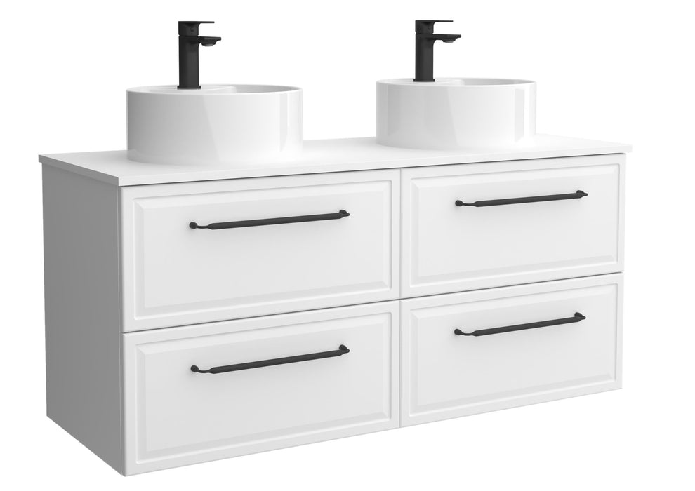 SALGAR 121835 RUNA Mueble+Lavabo LISBOA 120cm Blanco Mate