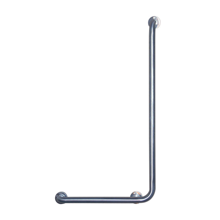 PRESTO 88163 Barra de apoyo ángulo larga izquierda Inox