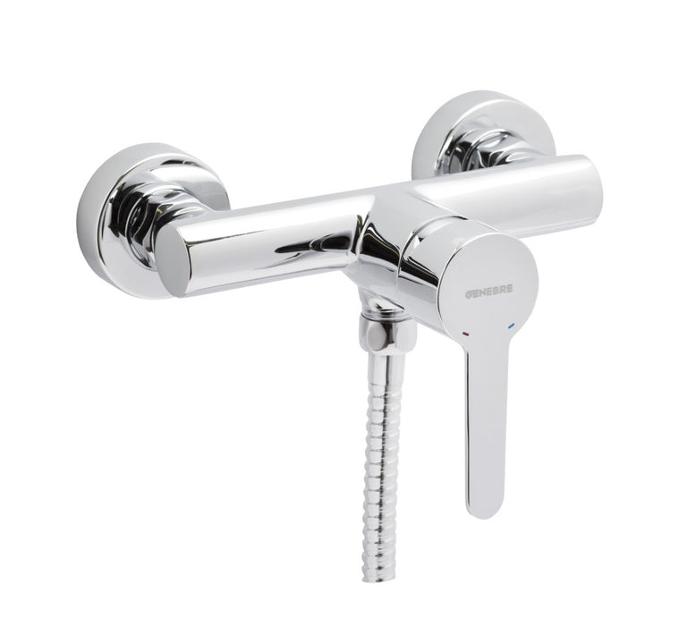 GENEBRE 65110 19 45 66 OSLO Single-lever Shower Faucet with Shower Set