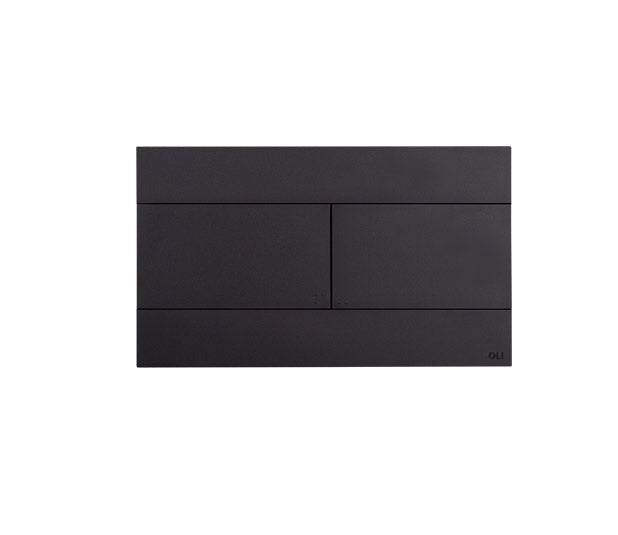OLI 659056 SLIM Pulsador Negro Mate