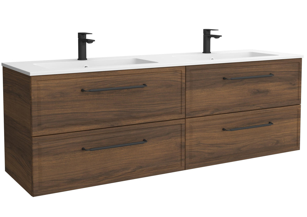 SALGAR 121808 RUNA Mueble+Lavabo VILNA 160cm Nogal