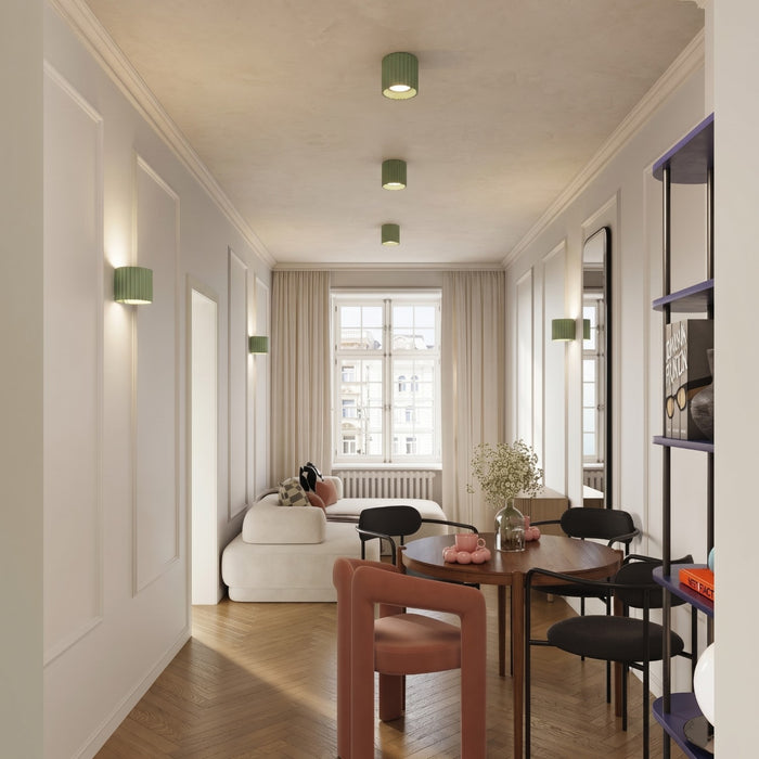 SOLLUX SL.2410 Aplique de pared AURA salvia G9