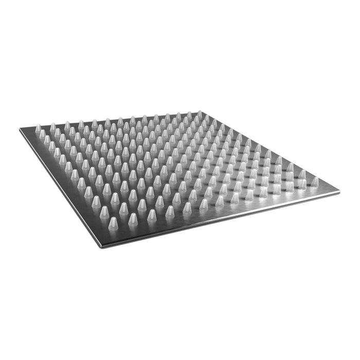 PRESTO 65600 Jet cuadrado encastrable brillo 110 x 110 Inox brillo
