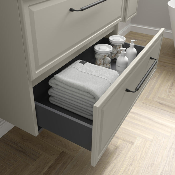 SALGAR RUNA Mueble+Lavabo LISBOA Color Gris Mate