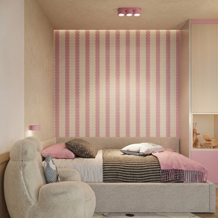 SOLLUX SL.2622 Aplique de pared AURA rosa Gx53