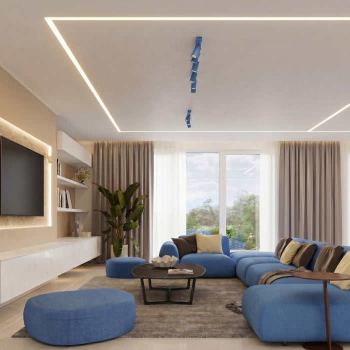 SOLLUX SL.2203 Plafón RING 3L azur