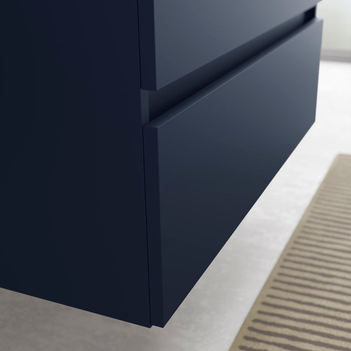 SALGAR 110450 BEQUIA Mueble de Baño con Lavabo Veneto 120 cm Color Azul Mate