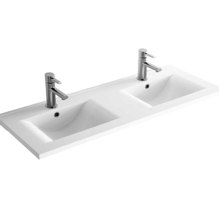 SALGAR 106292 NOJA Mueble de Baño con Lavabo 6 Cajones 120 cm Color Natural