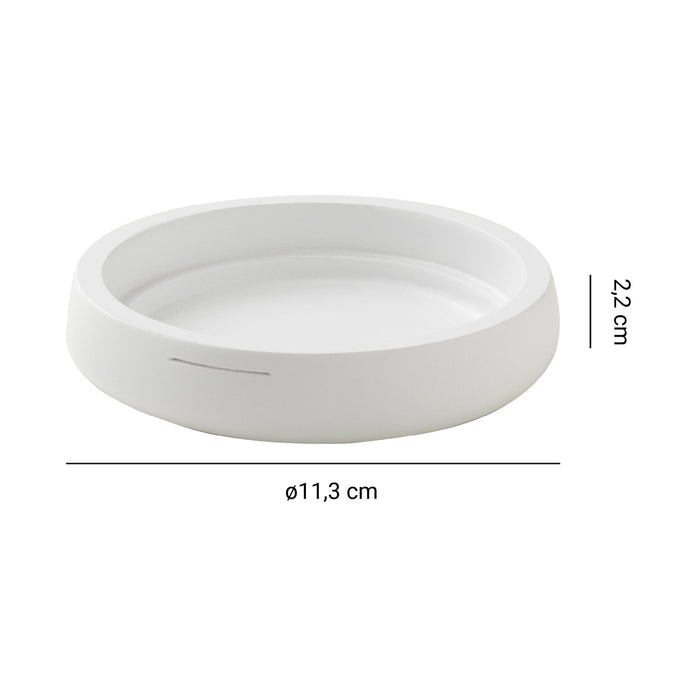 GEDY KI110200000 KIRA Jabonera Blanco