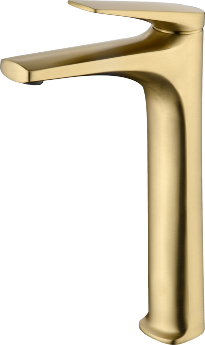 IMEX BDD055-3OC DELOS Monomando Lavabo Alto Oro Cepillado