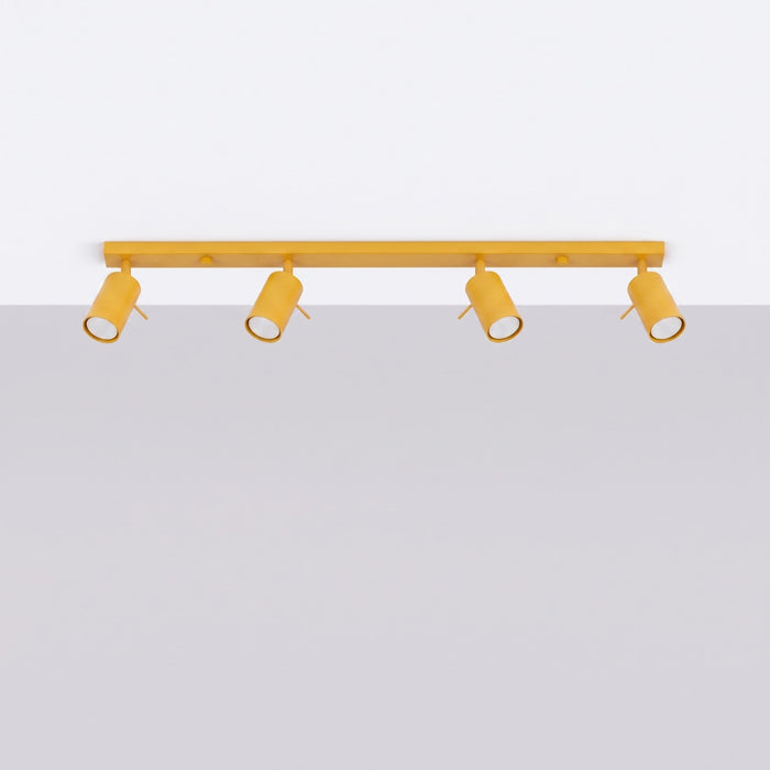 SOLLUX SL.2187 Plafón RING 4L amarillo