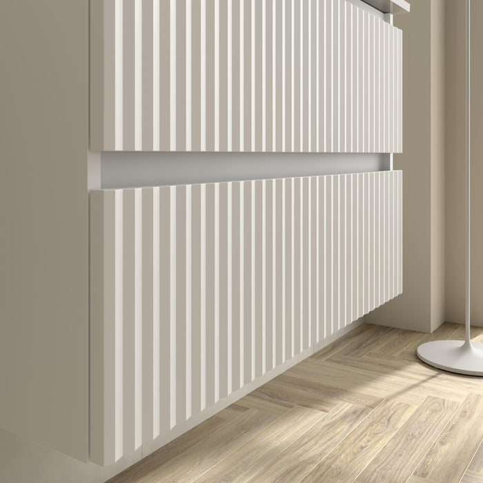 SALGAR KIRA Mueble+Lavabo IBON Color Blanco Mate