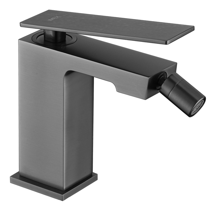IMEX BDP048-2BGM PISA Single-lever Bidet Black Gun Metal