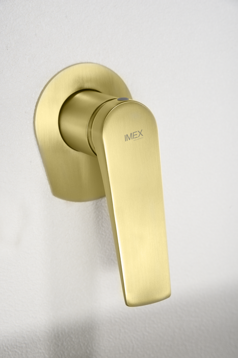 IMEX GLD055/OC DELOS Monomando Empotrado Lavabo Oro Cepillado