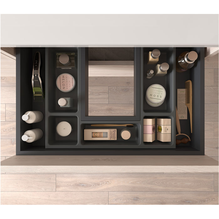SALGAR OPTIMUS Mueble de Baño con Lavabo Color Natural