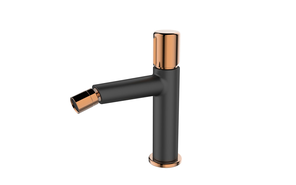 LLUVIBATH TV20205 TIVOLI Single-Handle Bidet Faucet Black Rose Gold