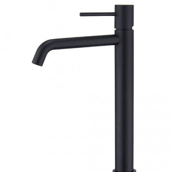 IMEX BDM039-3NG MONZA Grifo Monomando Lavabo Alto Negro Mate