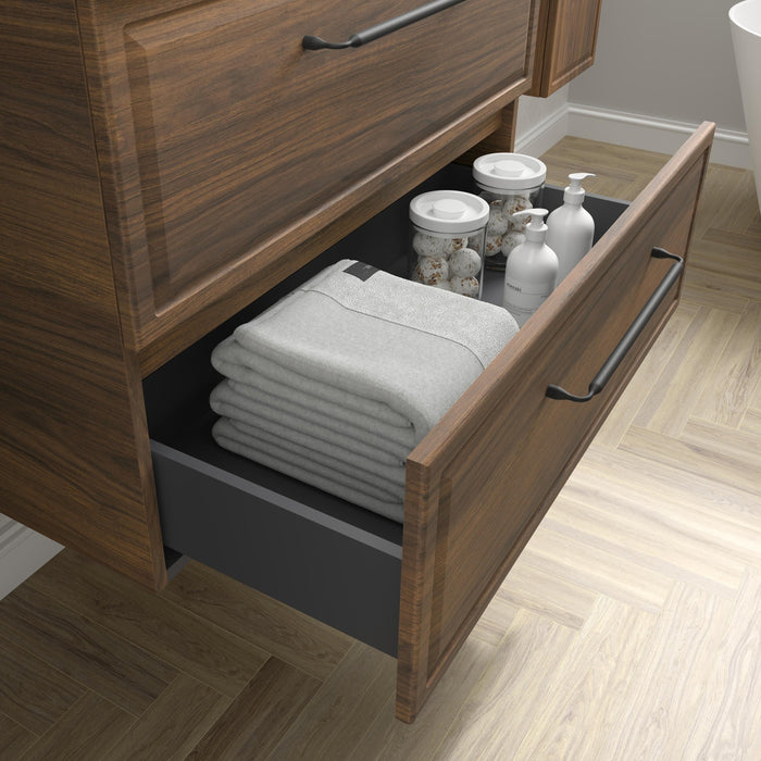 SALGAR RUNA Mueble+Lavabo LISBOA Color Nogal