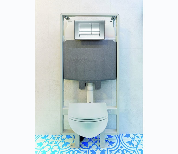 OLI 885057 OLI74 PLUS Cisterna Empotrada Mecánico S90 Sanitarblock Doble Entrada
