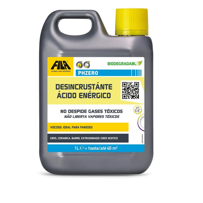 FILA 50300012SPP PHZERO Desincrustante Ácido 1 litro