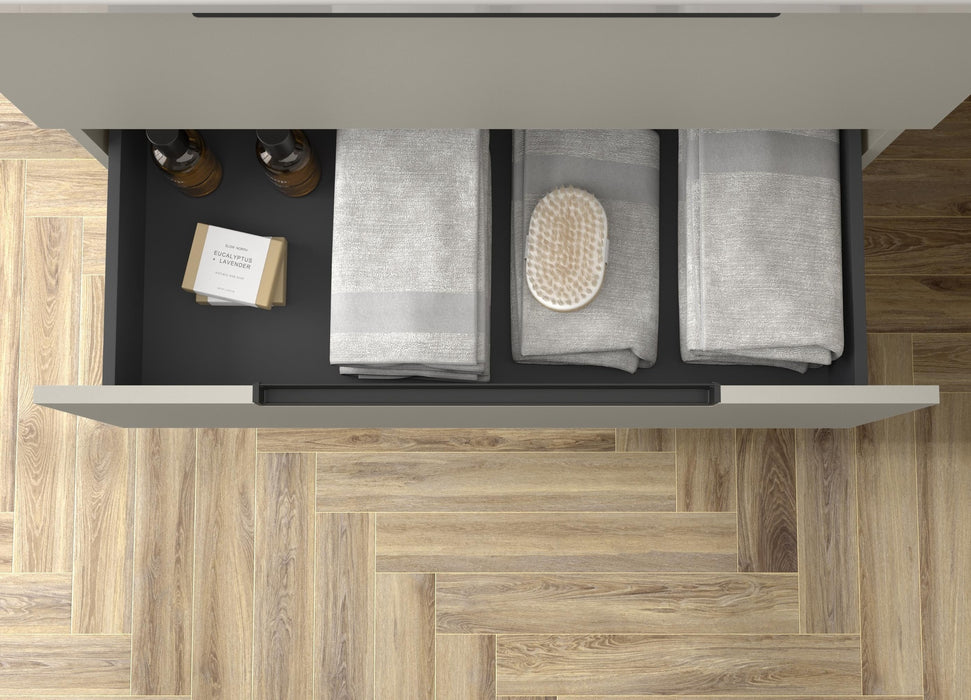 SALGAR LENI Mueble+Lavabo LISBOA Color Gris Mate