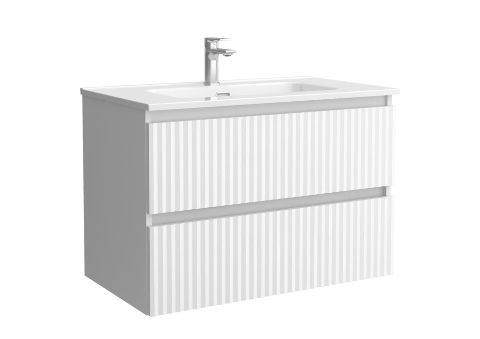 SALGAR KIRA Mueble+Lavabo IBON Color Blanco Mate