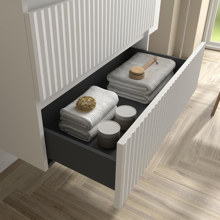SALGAR KIRA Mueble+Lavabo IBON Color Blanco Mate
