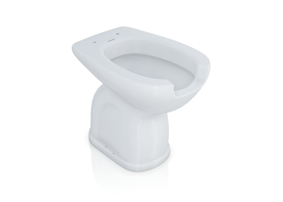 GENWEC GW11 42 07 00 Inodoro Porcelana Con Apertura Higiénica Suelo Blanco