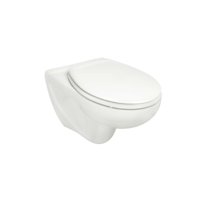 ROCA PACK VICTORIA+DUPLO Inodoro Suspendido Pulsador Cromo