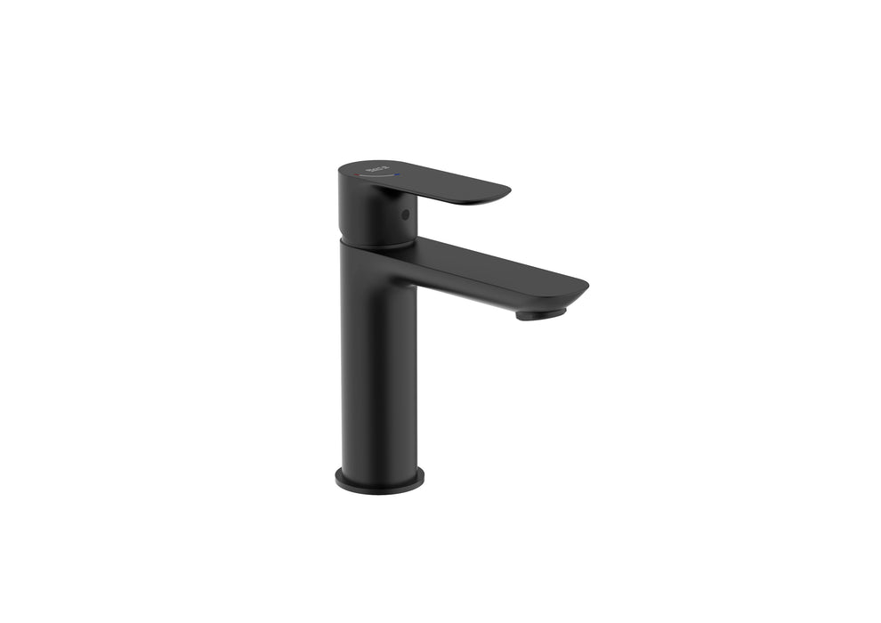 ROCA A5A326ENB0 CALA Single-Handle Sink Faucet With Smooth Body Cold Start Matte Black