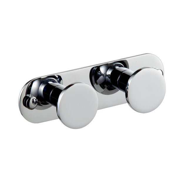 TORRENT 01519002 BASSIC Handles Double Chrome Hanger