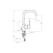 RAMON SOLER 331102 DRAKO Grifo Lavabo Caño Orientable 24/48 Horas Ramón Soler 