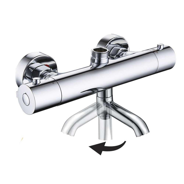 LLAVISAN L125564 ROUND Columna Ducha termostática Con Caño 2 a 3 Días LLAVISAN 