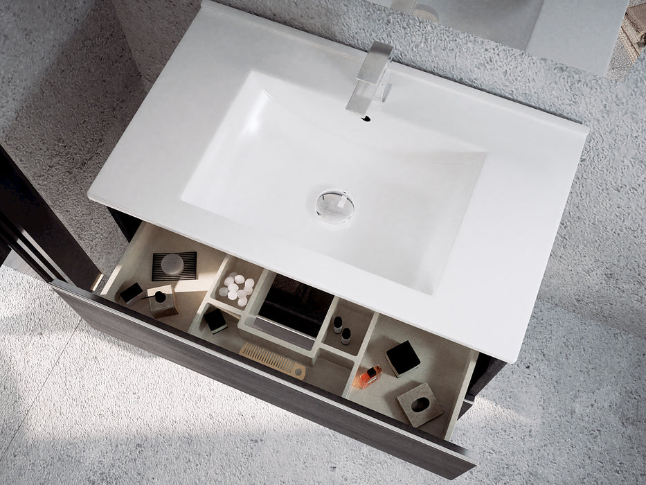 BATHME MADISON TOP Mueble de Baño con Lavabo Ebony
