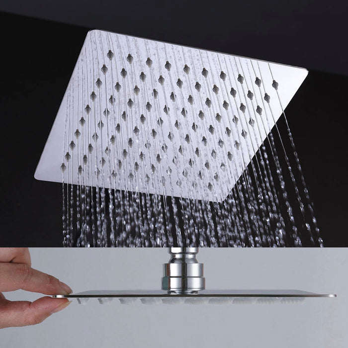 LLAVISAN L125564 QUAD Thermostatic Bath-Shower Column Chrome