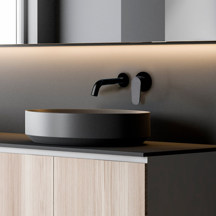 RAMONSOLER 362103NM ALEXIA Grifo Monomando Lavabo Empotrado Negro Mate