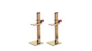 RUBI 60991 Juego Soportes Regla 30 Cm. 24/48 Horas Rubi 